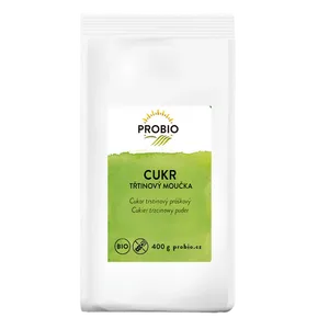 PROBIO Cukr třtinový moučkový 400 g BIO